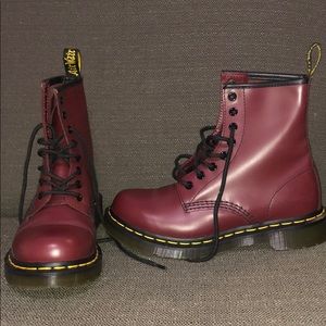Maroon Doc Marten’s